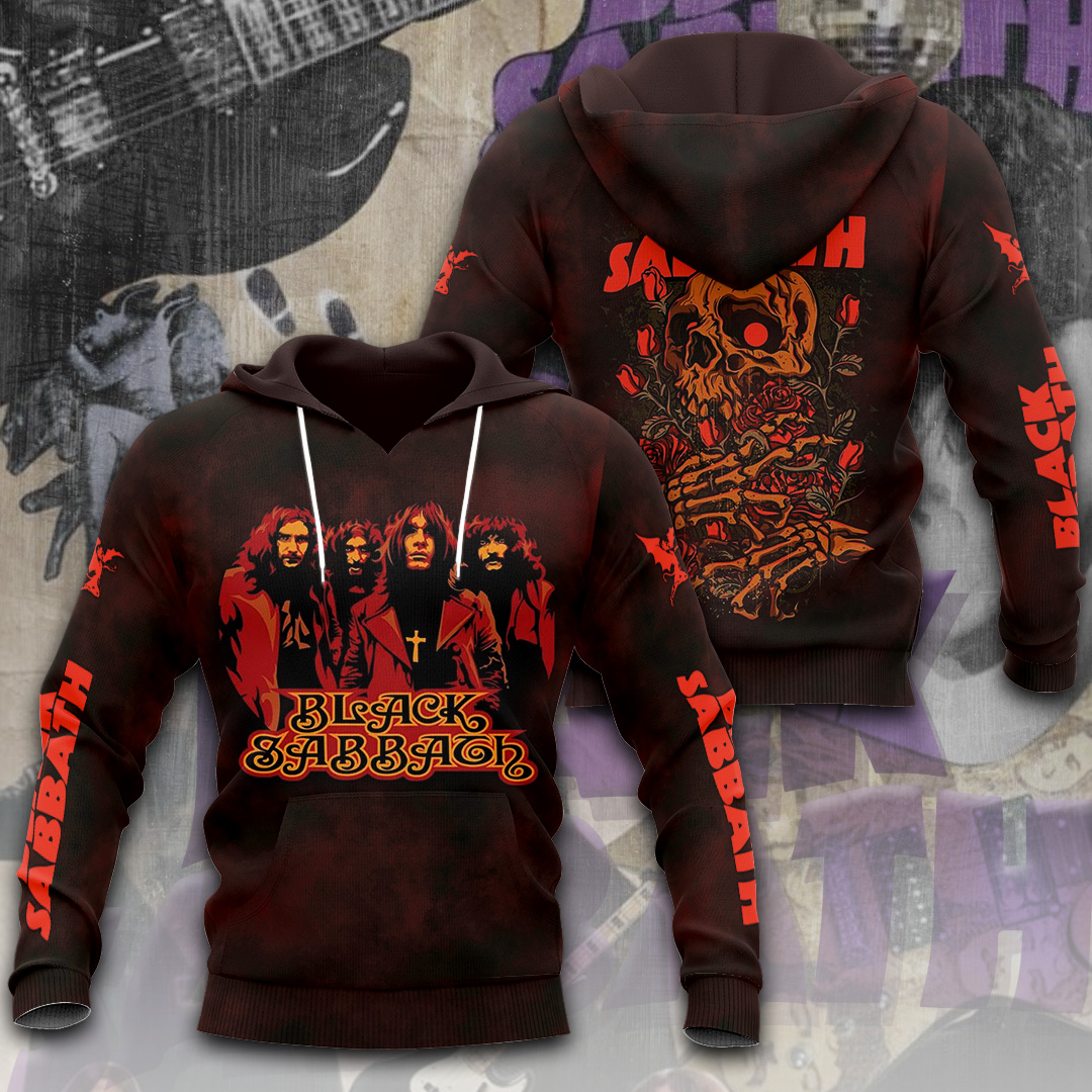 ANHNV4159 Hoodie Black Sabbath