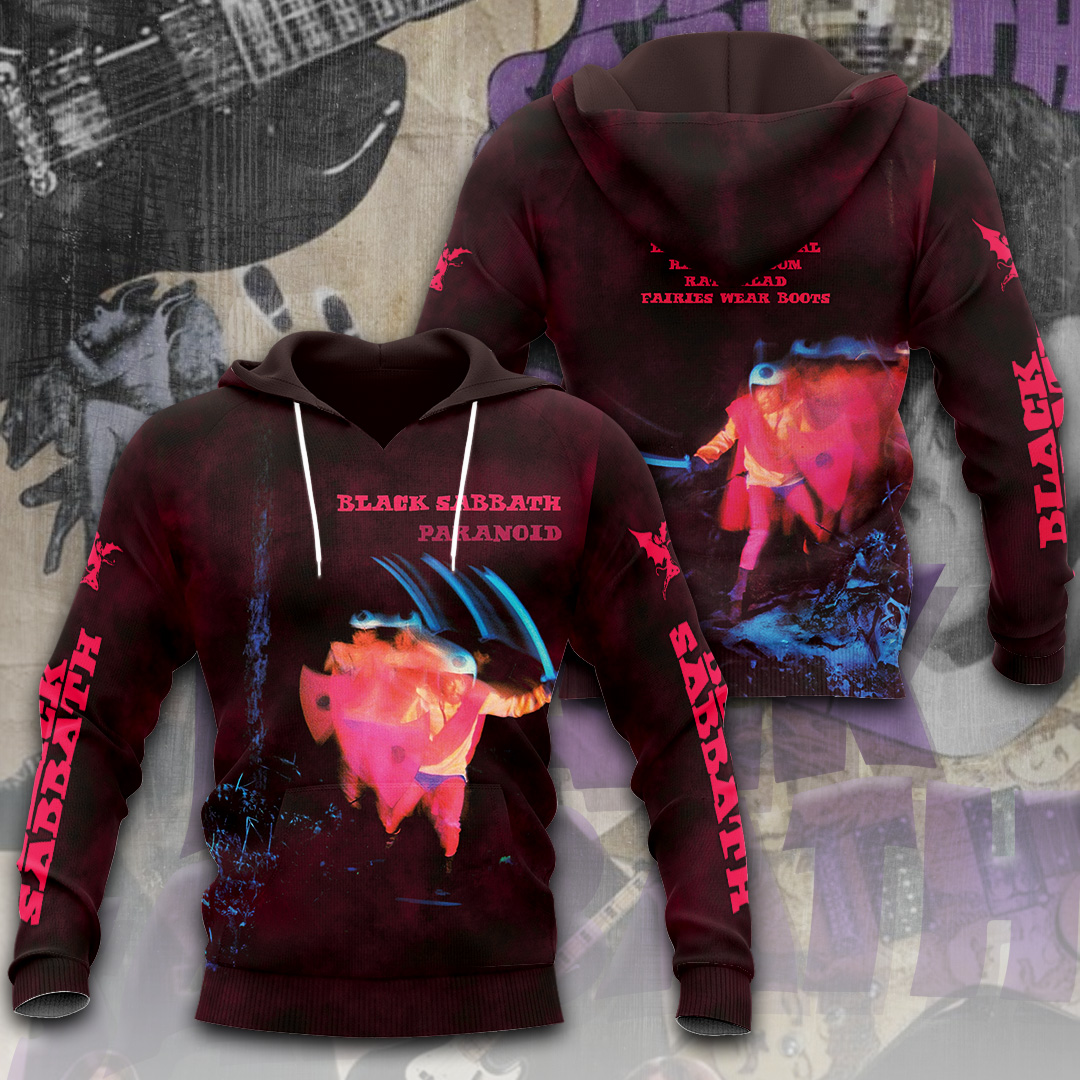 ANHNV4167 Hoodie Black Sabbath