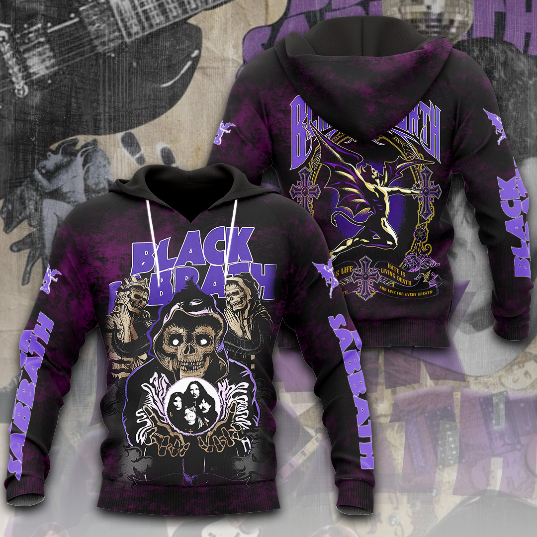 ANHNV4303 Hoodie Black Sabbath