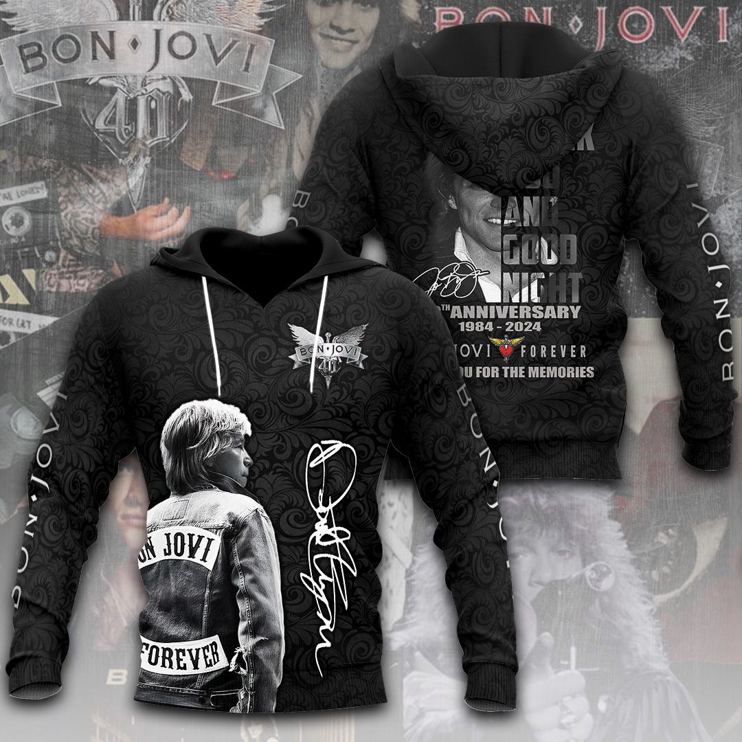 ANHNV4420 Hoodie Bon Jovi