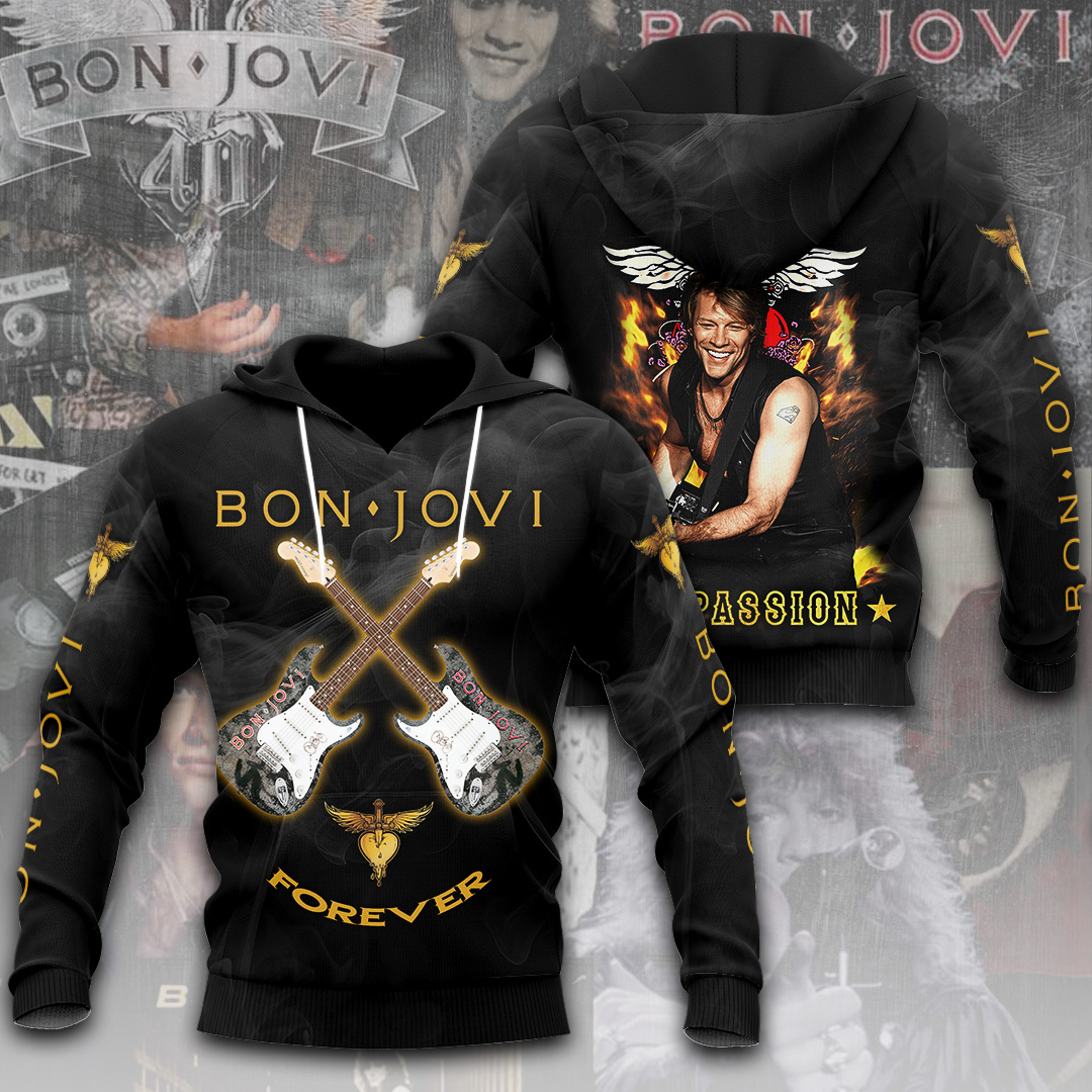 ANHNV4431 Hoodie Bon Jovi