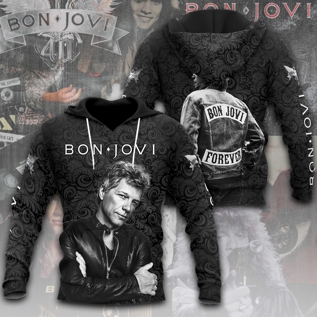 ANHNV4612 Hoodie Bon Jovi