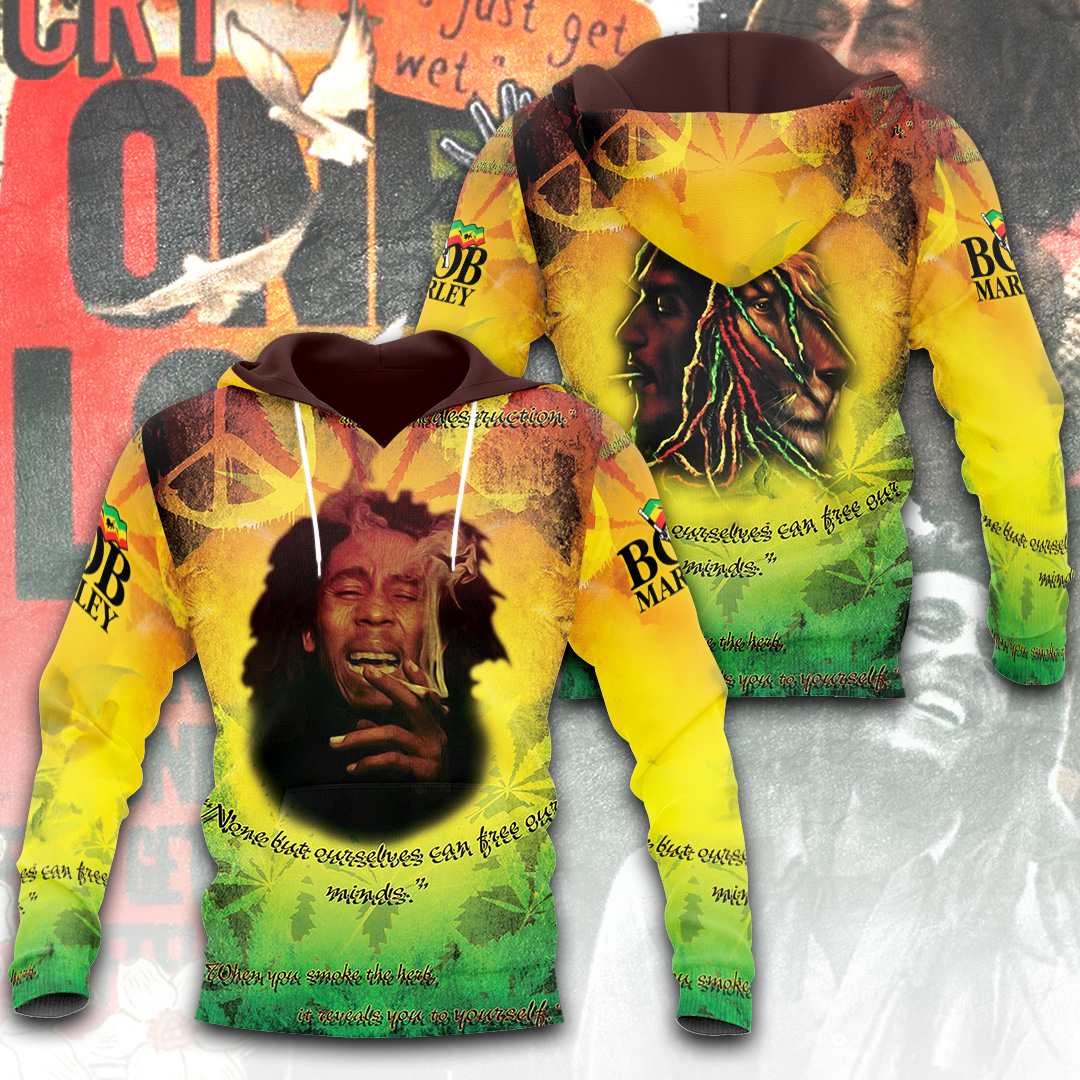 ANHNV4628 Hoodie Bob Marley