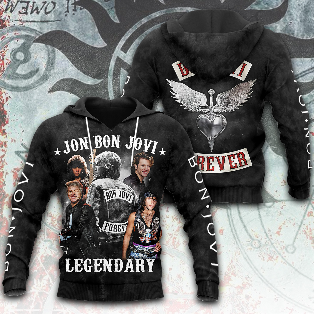 ANHNV4718 Hoodie Bon Jovi