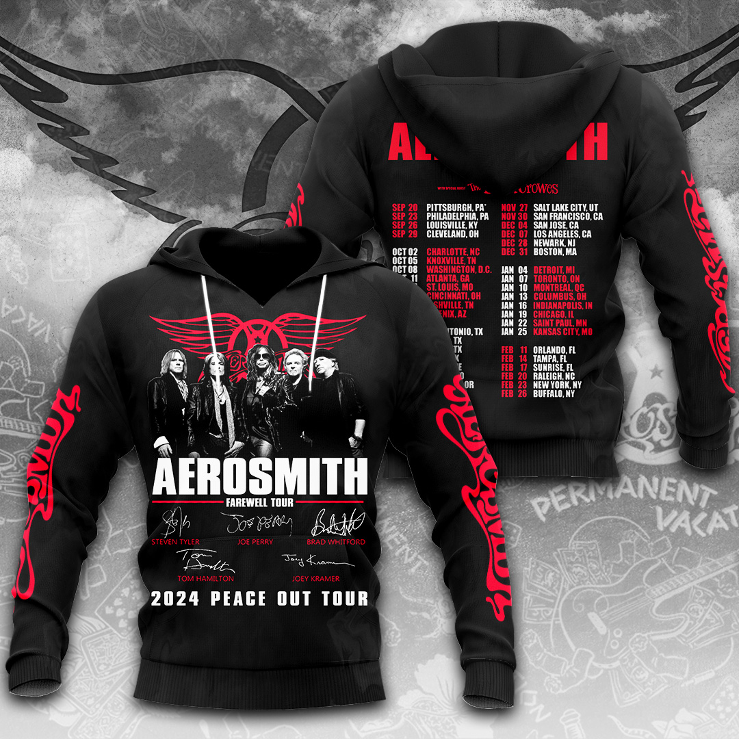 ANHNV4725 Hoodie Aerosmith