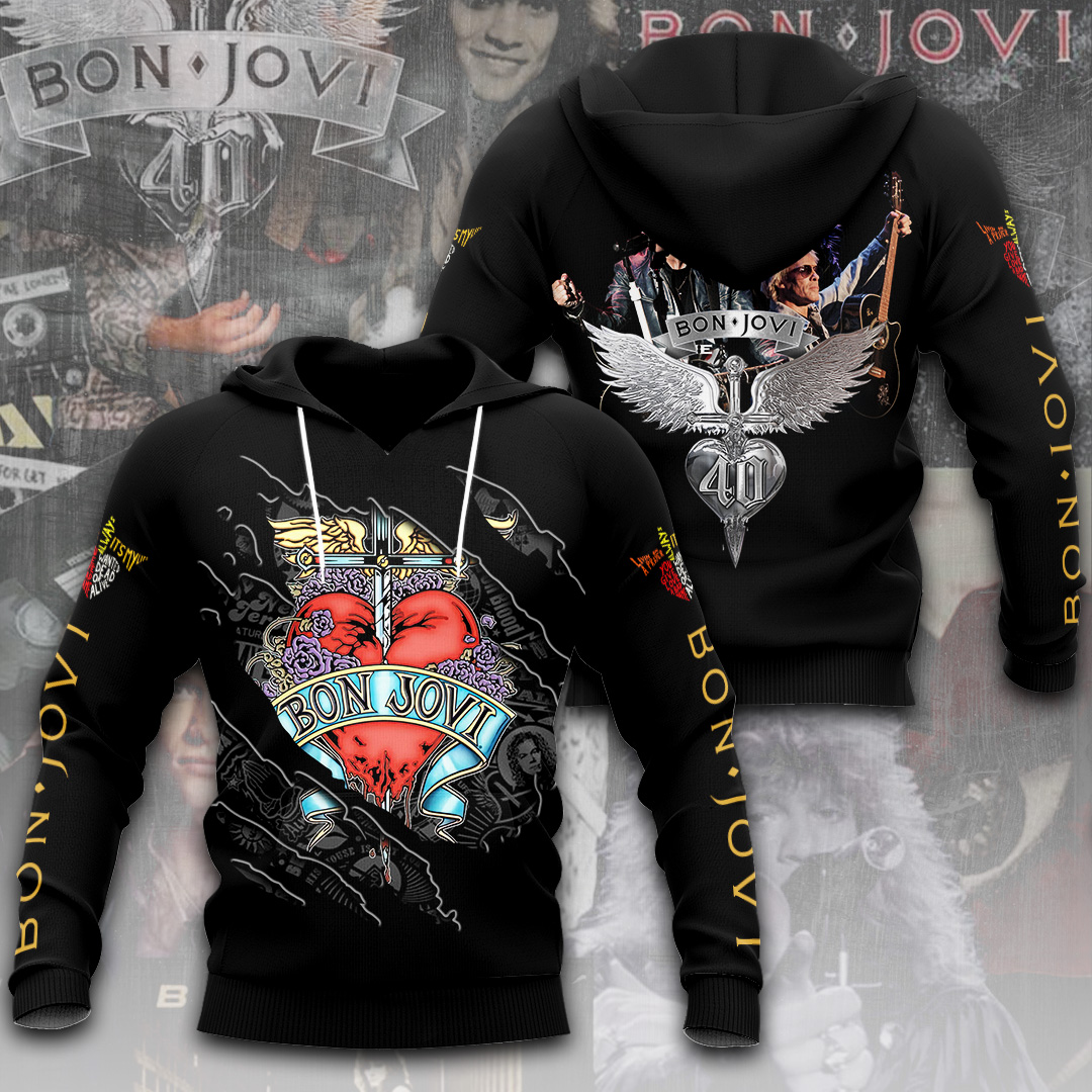 ANHNV4776 Hoodie Bon Jovi