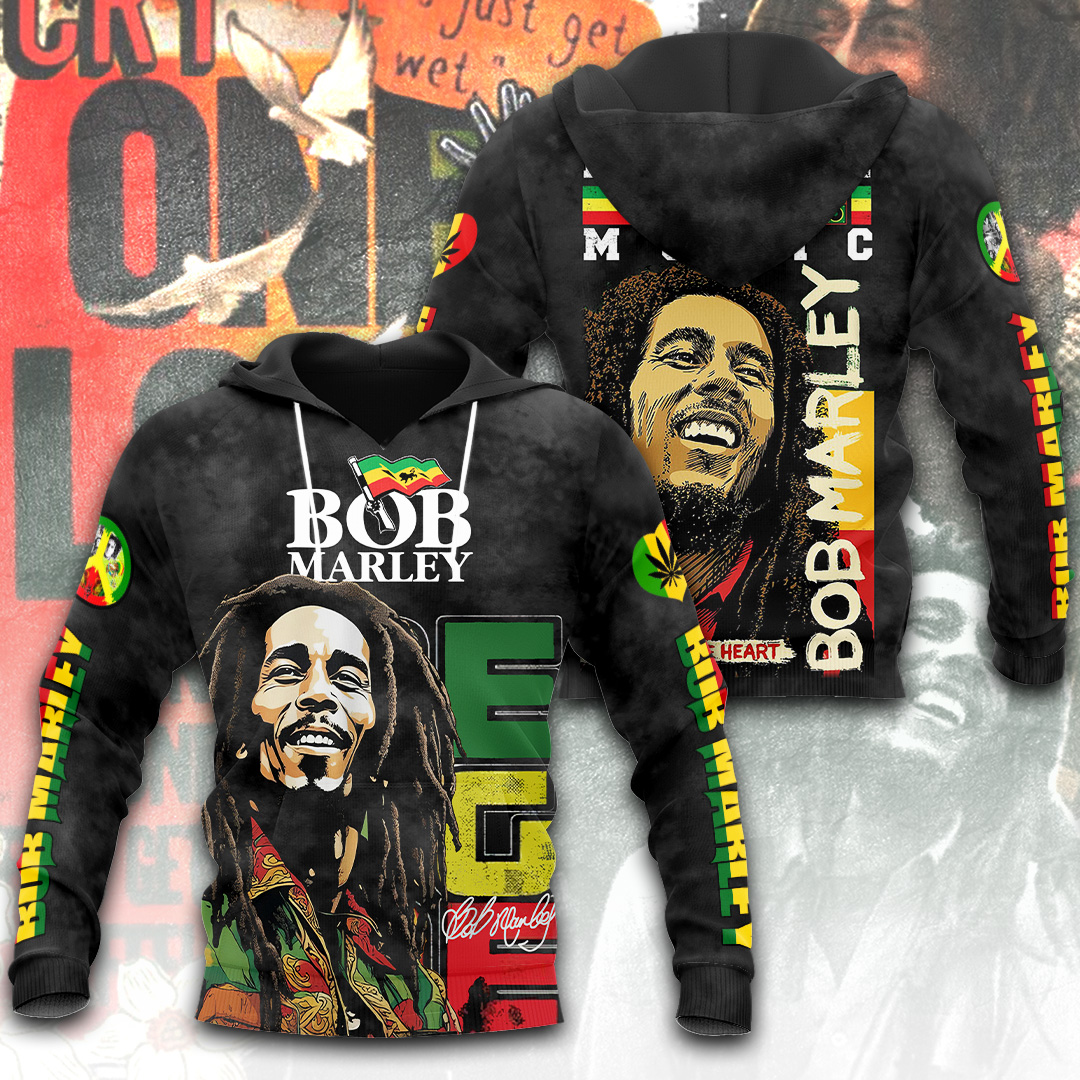 ANHNV4842 Hoodie Bob Marley