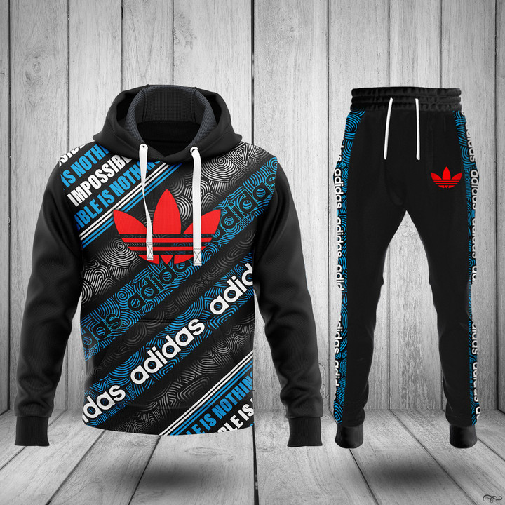 Adidas Luxury Hoodie Jogger Pants 154