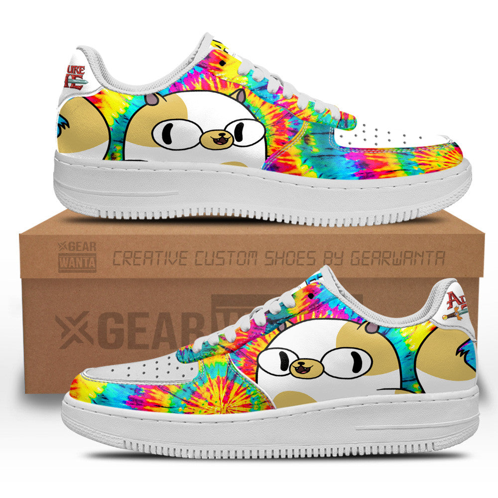 Adventure Time Cake Air Sneakers Custom Tie Dye Style 1 GearWanta