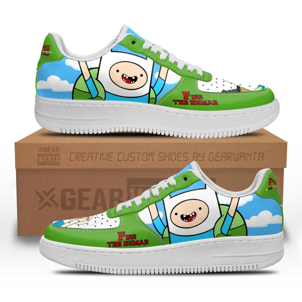 Adventure Time Finn The Human Rogers Air Sneakers 1 GearWanta