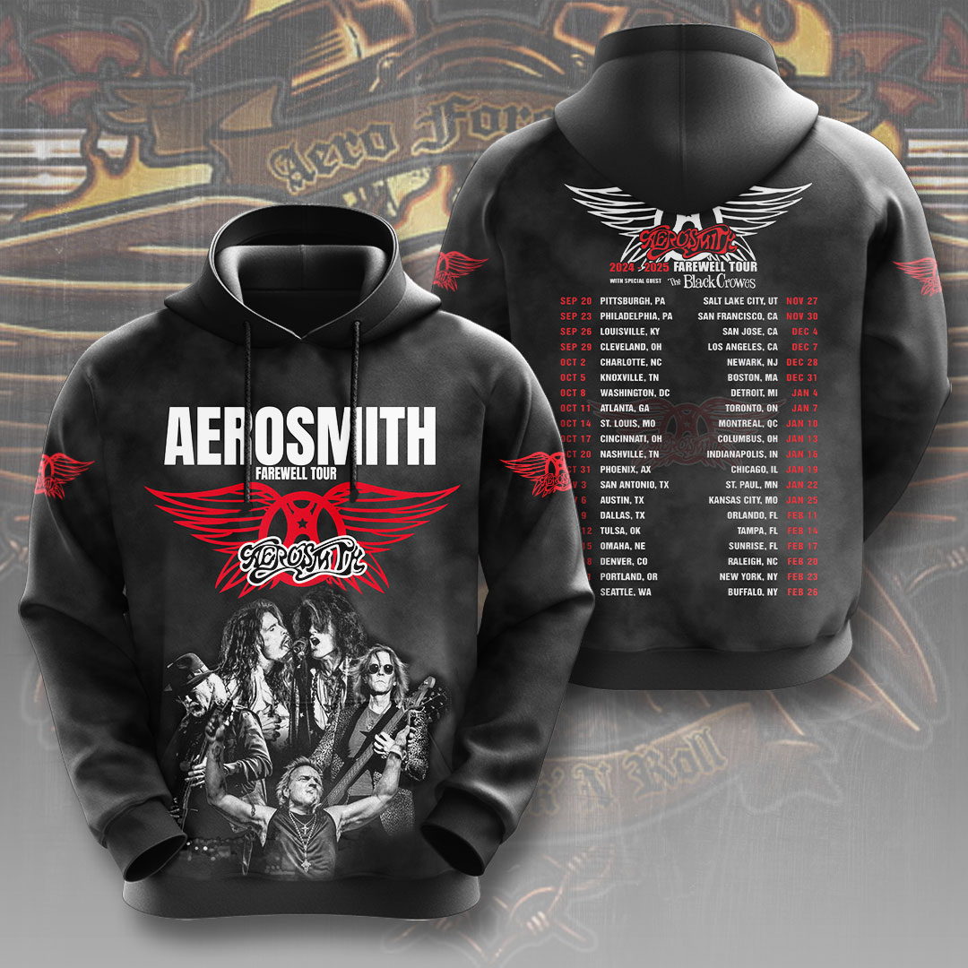 Aerosmith Hoodie ANHNV4723 PANH