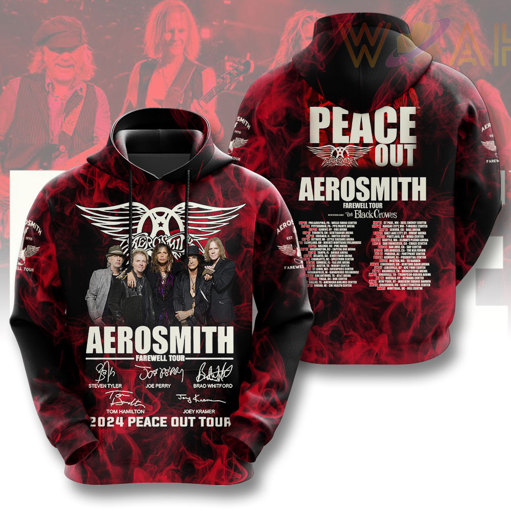 Aerosmith Hoodie WOAHTEE0824J