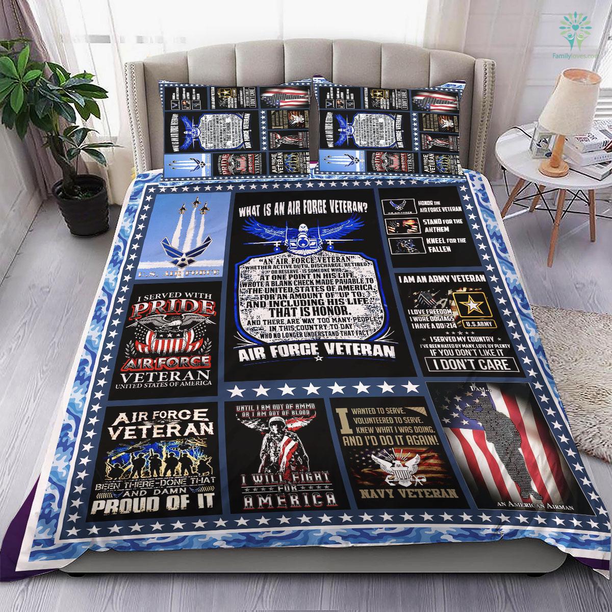 Air Force Veteran Th Sofa S Bedding Set 4