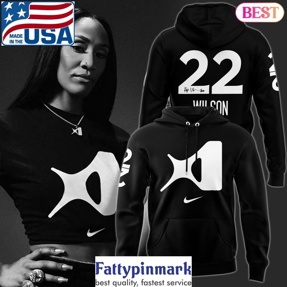 Aja Wilson 22 Signature Special Design Hoodie 1