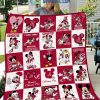 Alabama Crimson Tide NCAA Mickey Disney Fleece Blanket Quilt2B1 f5dVH