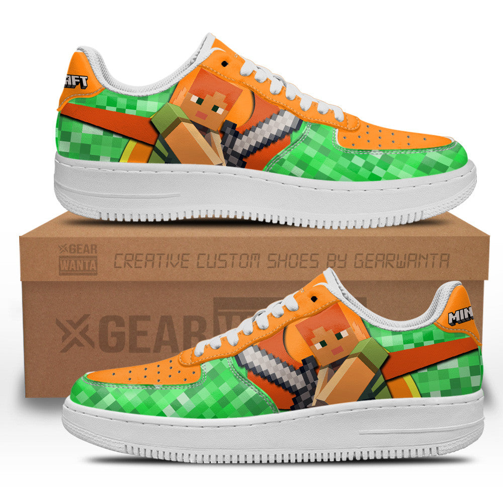 Alex Minecraft Custom Air Sneakers LT11 1 GearWanta