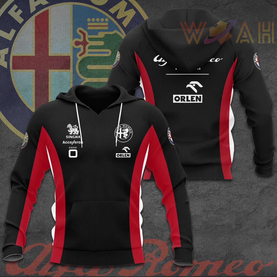 Alfa Romeo Racing 3D Hoodie