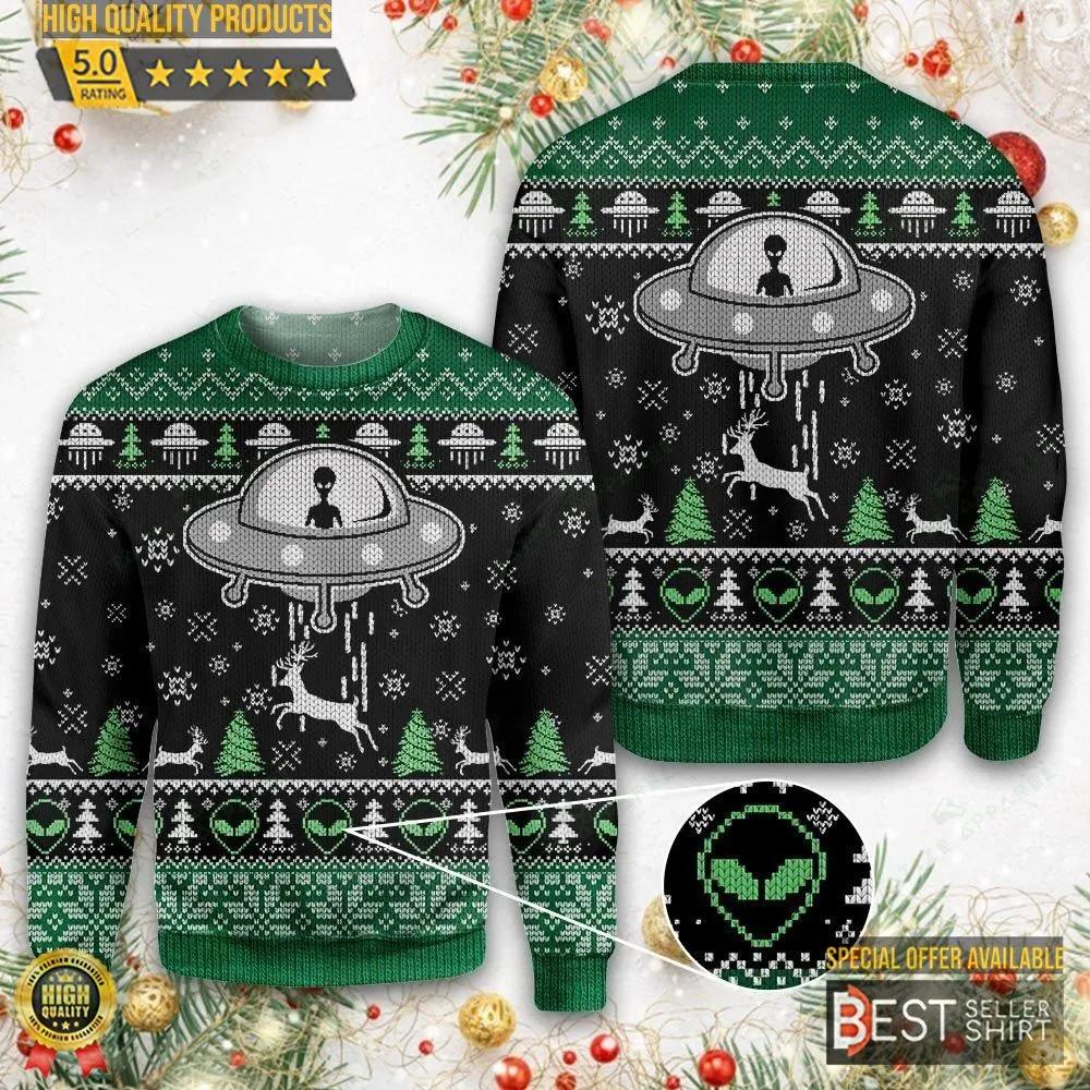 Alien Christmas Sweater 1