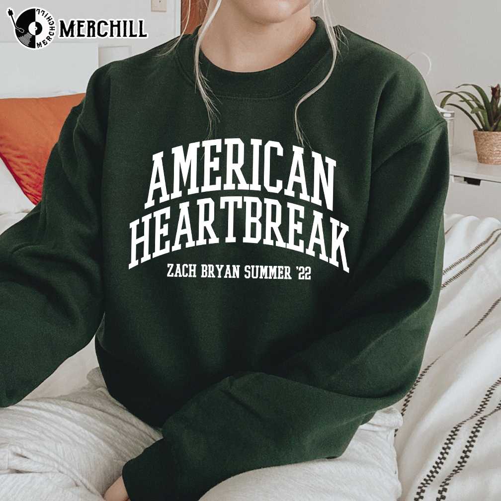 American Heartbreak Zach Bryan Summer22 Sweatshirt Zach Bryan Shirt 4