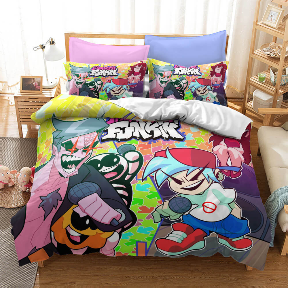 AmericanClassicCartoonAnimationBeddingSetDuvetCoversBedSheets 3