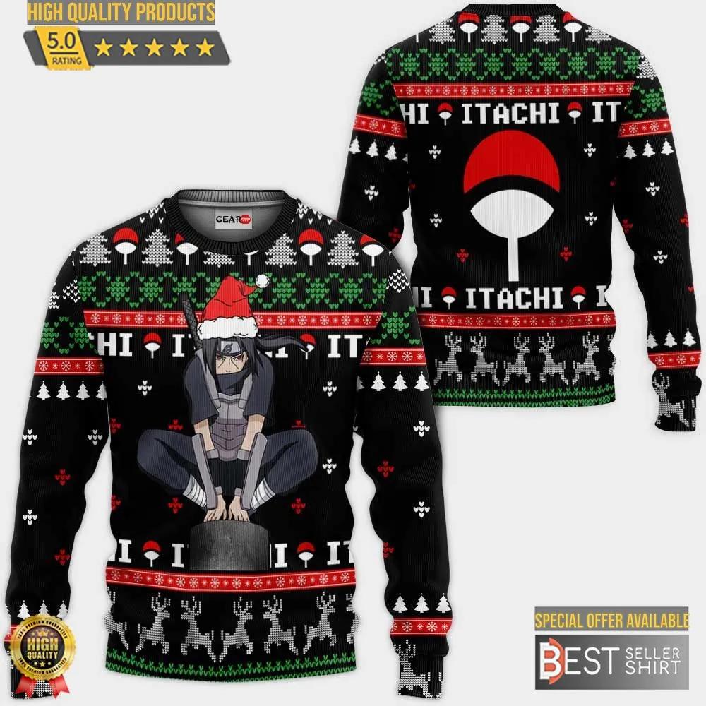 Anbu Itachi Ugly Christmas Naruto Anime Xmas Christmas Gifts 1