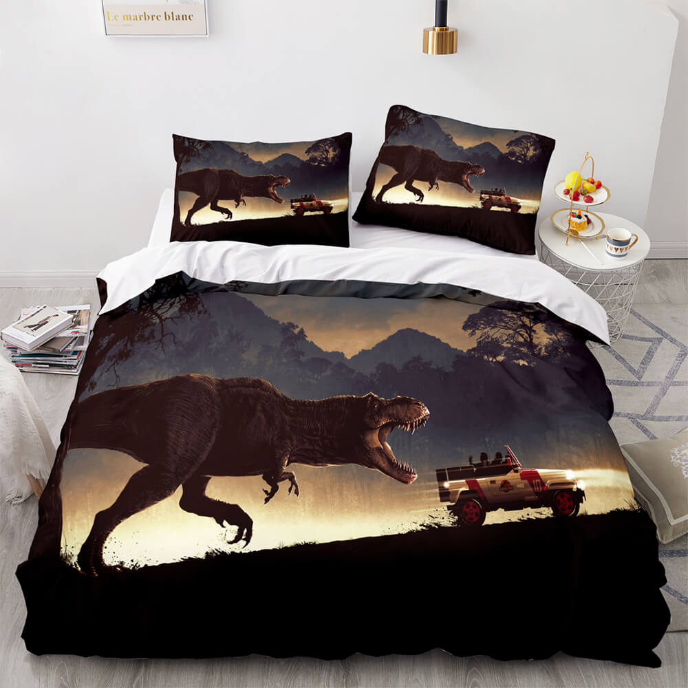 AnimalWorldCosplayBeddingSetDuvetCoverComforterBedSheets 3