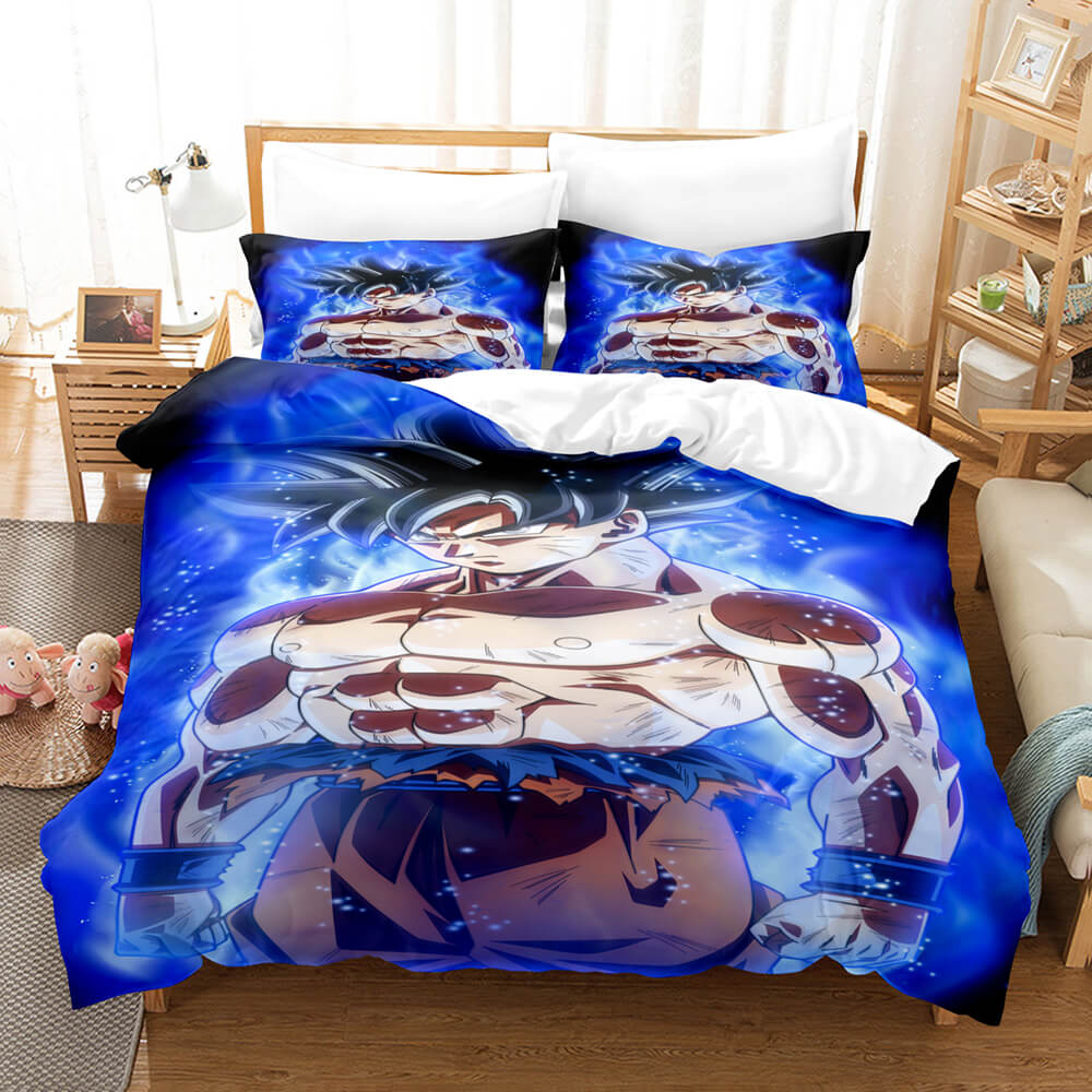 AnimeDragonBallBeddingSetsQuiltDuvetCoverBedSheetsHomeDecor 10