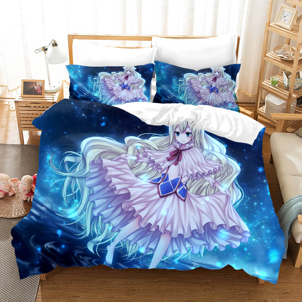 AnimeFairyTailCosplayBeddingSetDuvetCoversComforterBedSheets 3