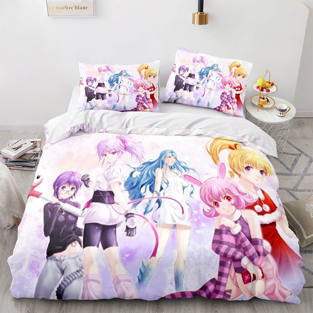 AnimeHUNTERxHUNTERBeddingSetCosplayDuvetCoverBedSheetSets 1