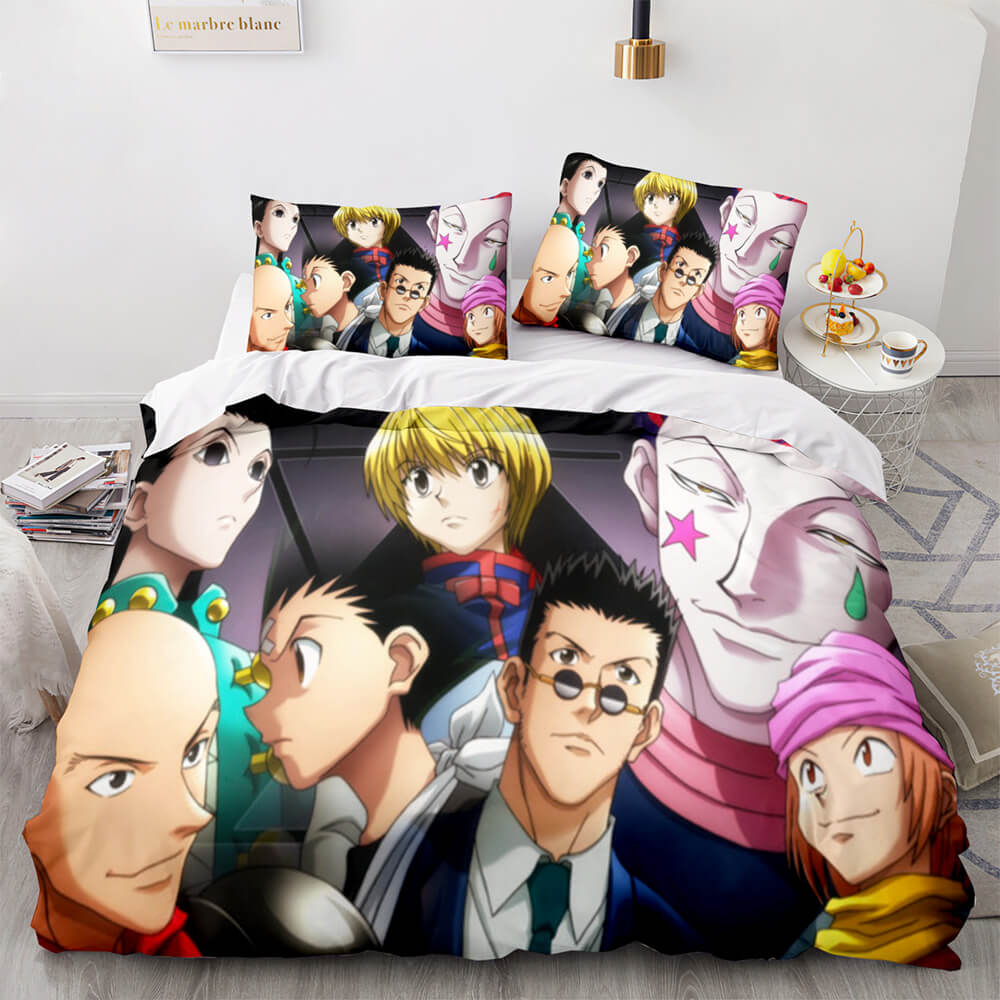 AnimeHUNTERxHUNTERBeddingSetCosplayDuvetCoverBedSheetSets 3