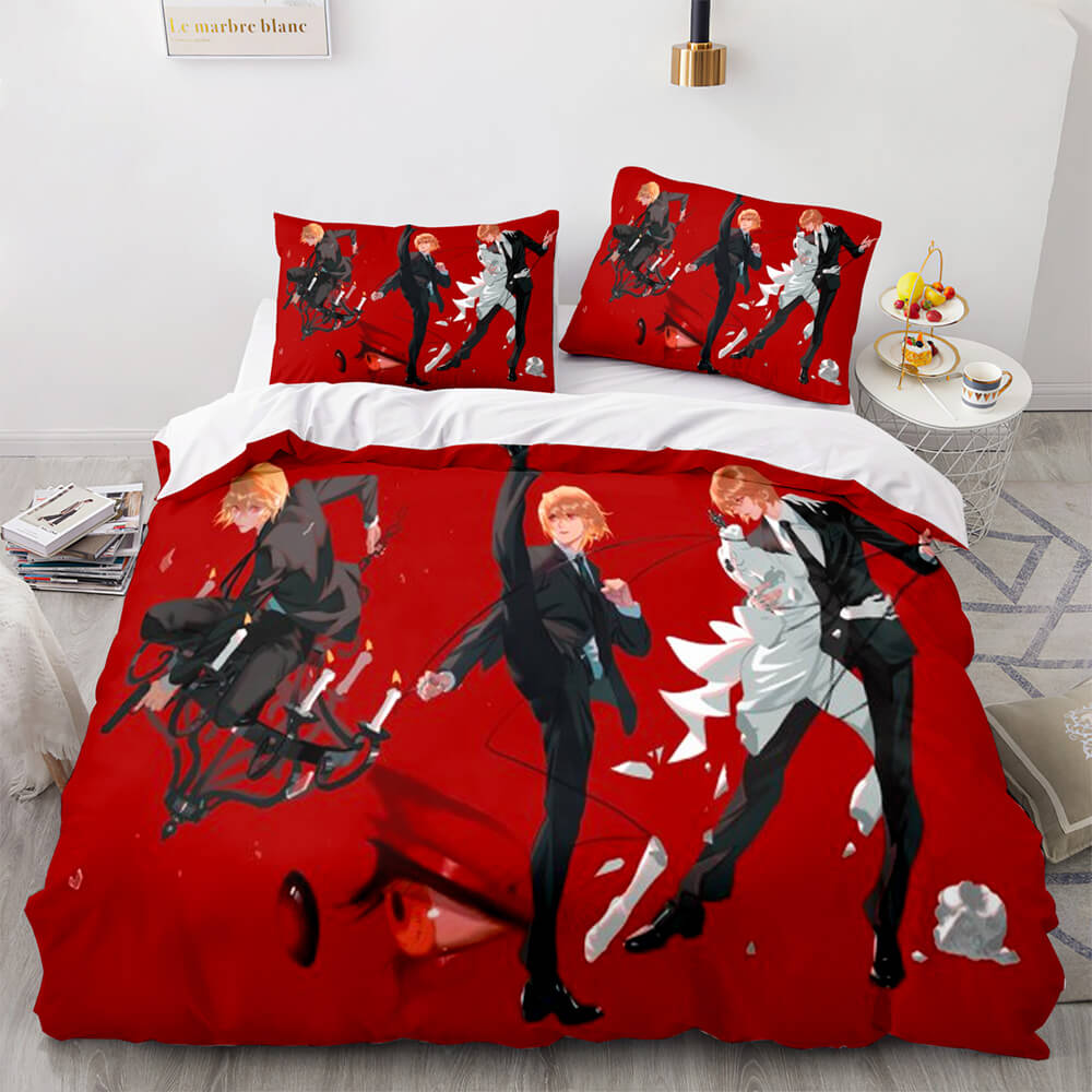 AnimeHUNTERxHUNTERBeddingSetCosplayDuvetCoverBedSheetSets 9