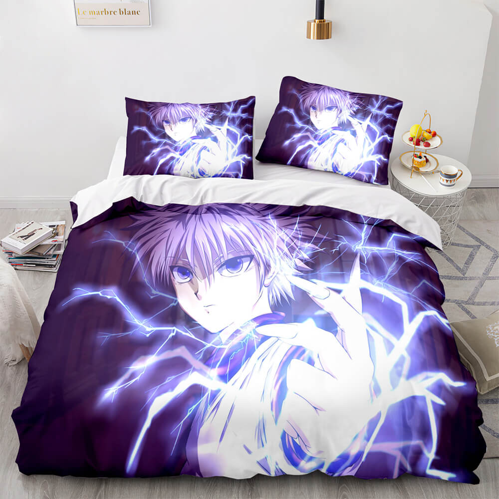 AnimeHUNTERxHUNTERBeddingSetCosplayDuvetCoversBedSheetSets 1