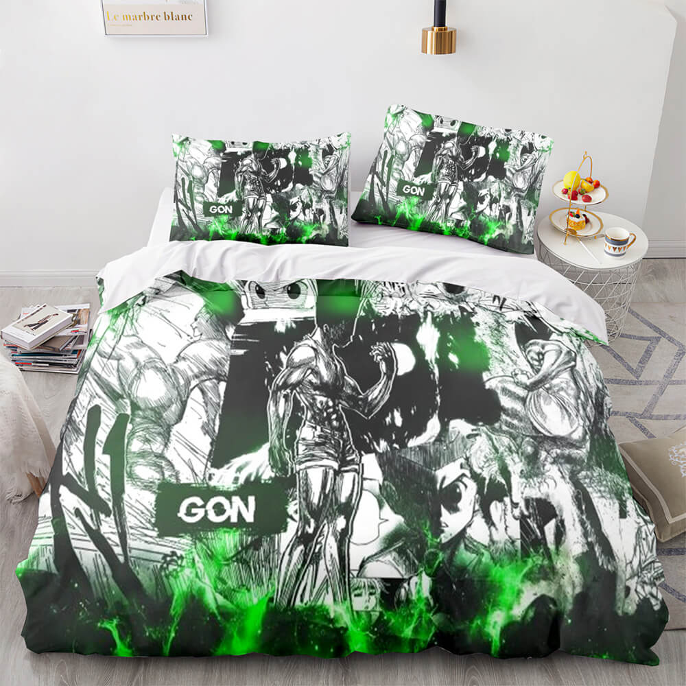 AnimeHUNTERxHUNTERBeddingSetCosplayDuvetCoversBedSheetSets 10