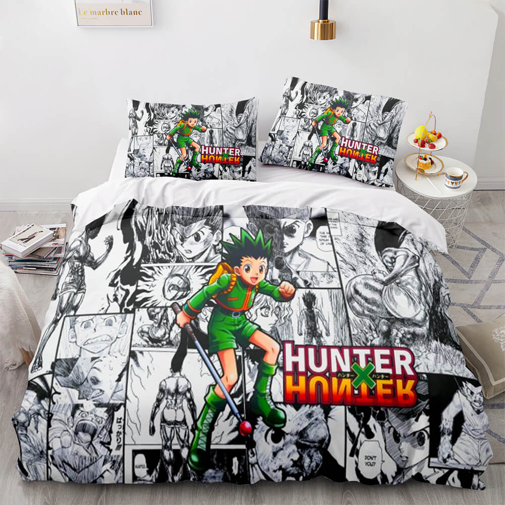 AnimeHUNTERxHUNTERBeddingSetCosplayDuvetCoversBedSheetSets 2