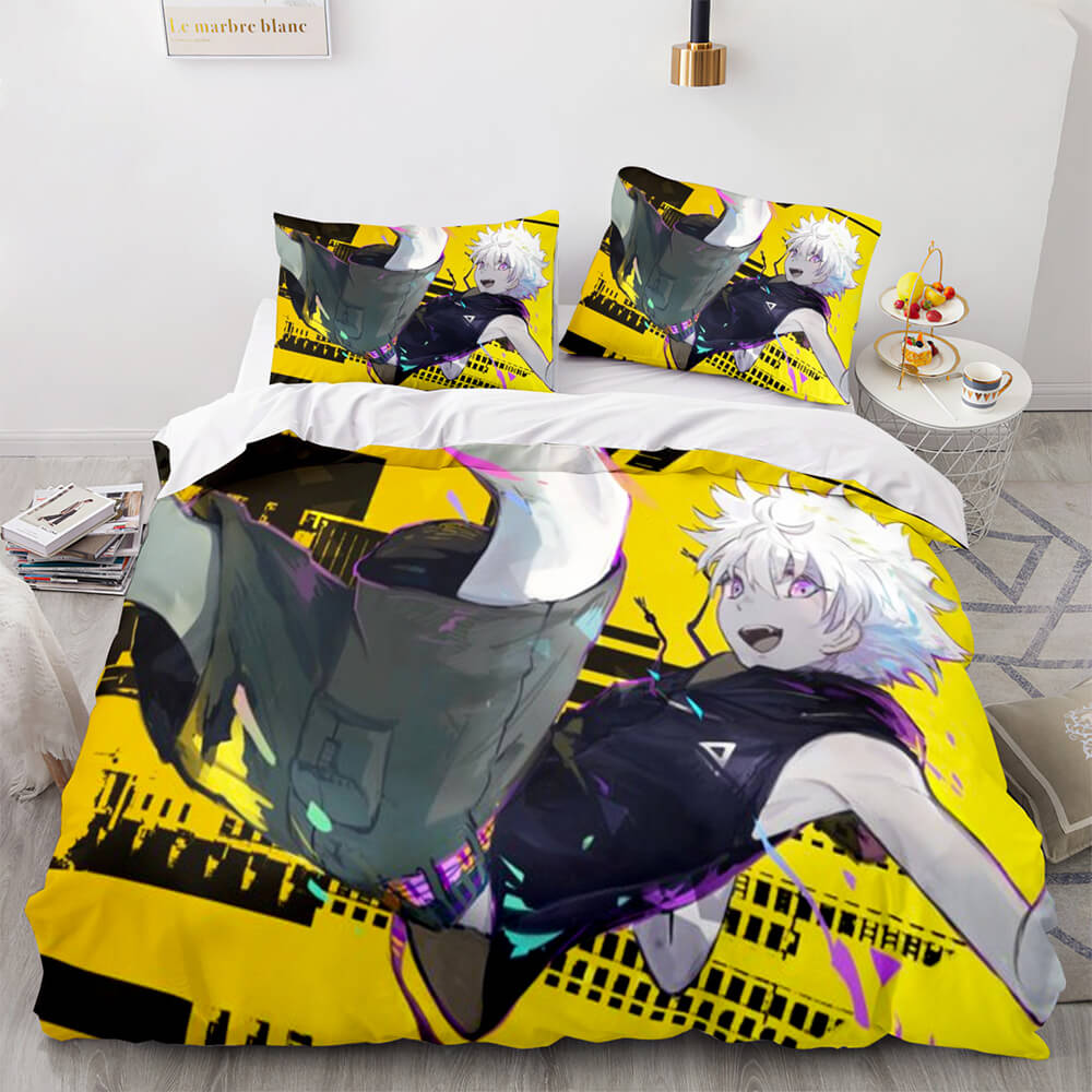 AnimeHUNTERxHUNTERBeddingSetCosplayDuvetCoversBedSheetSets 6