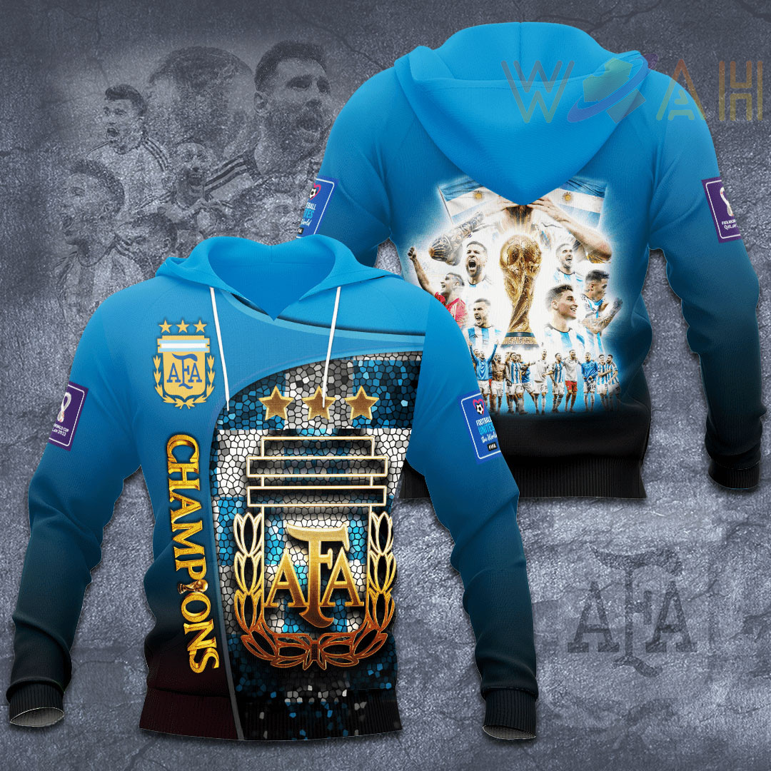 Argentina 3D hoodie 2023