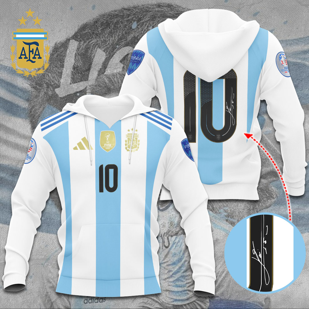 Argentina National Football Team Apparel TANTN7349 hoodie