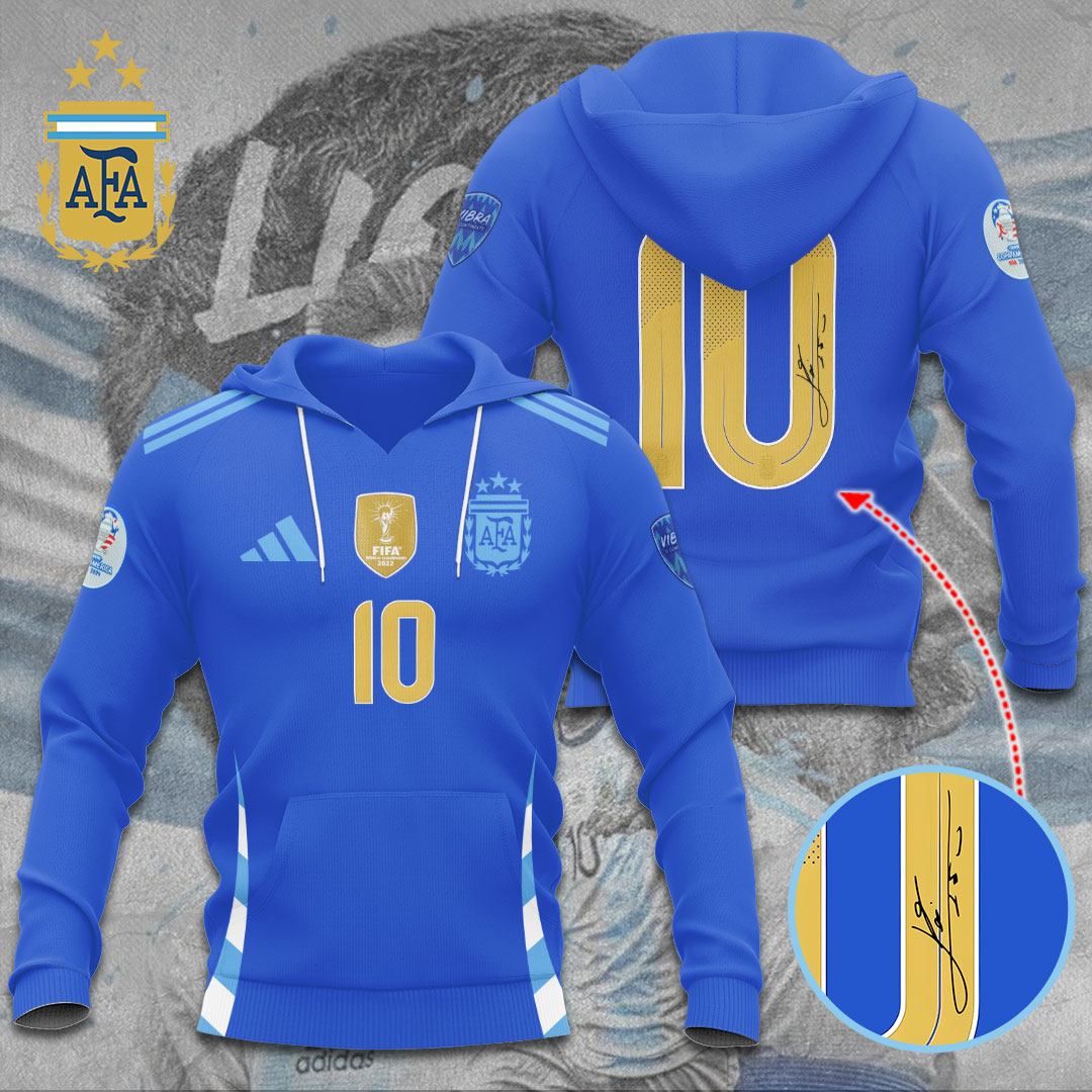 Argentina National Football Team Apparel TANTN7350 hoodie