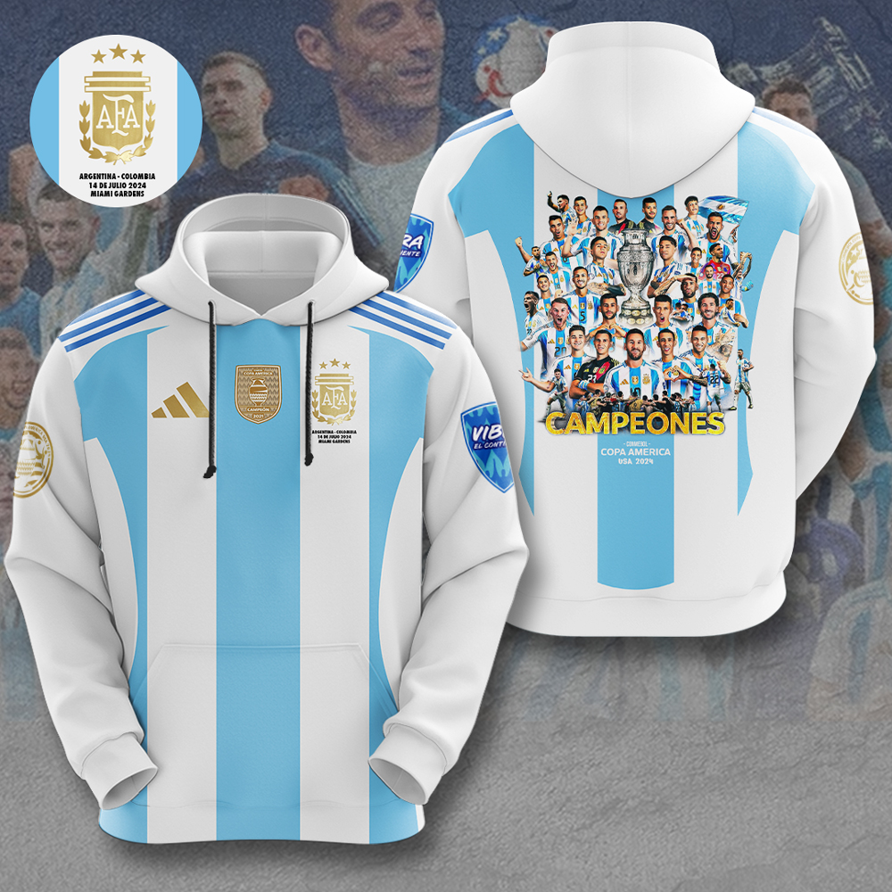 Argentina National Football Team Hoodie MAITM7338 Linh