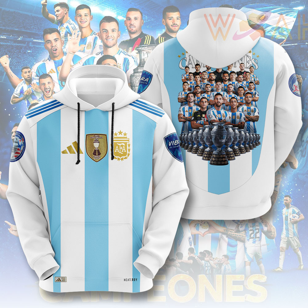 Argentina National Football Team Hoodie WOAHTEE0824G