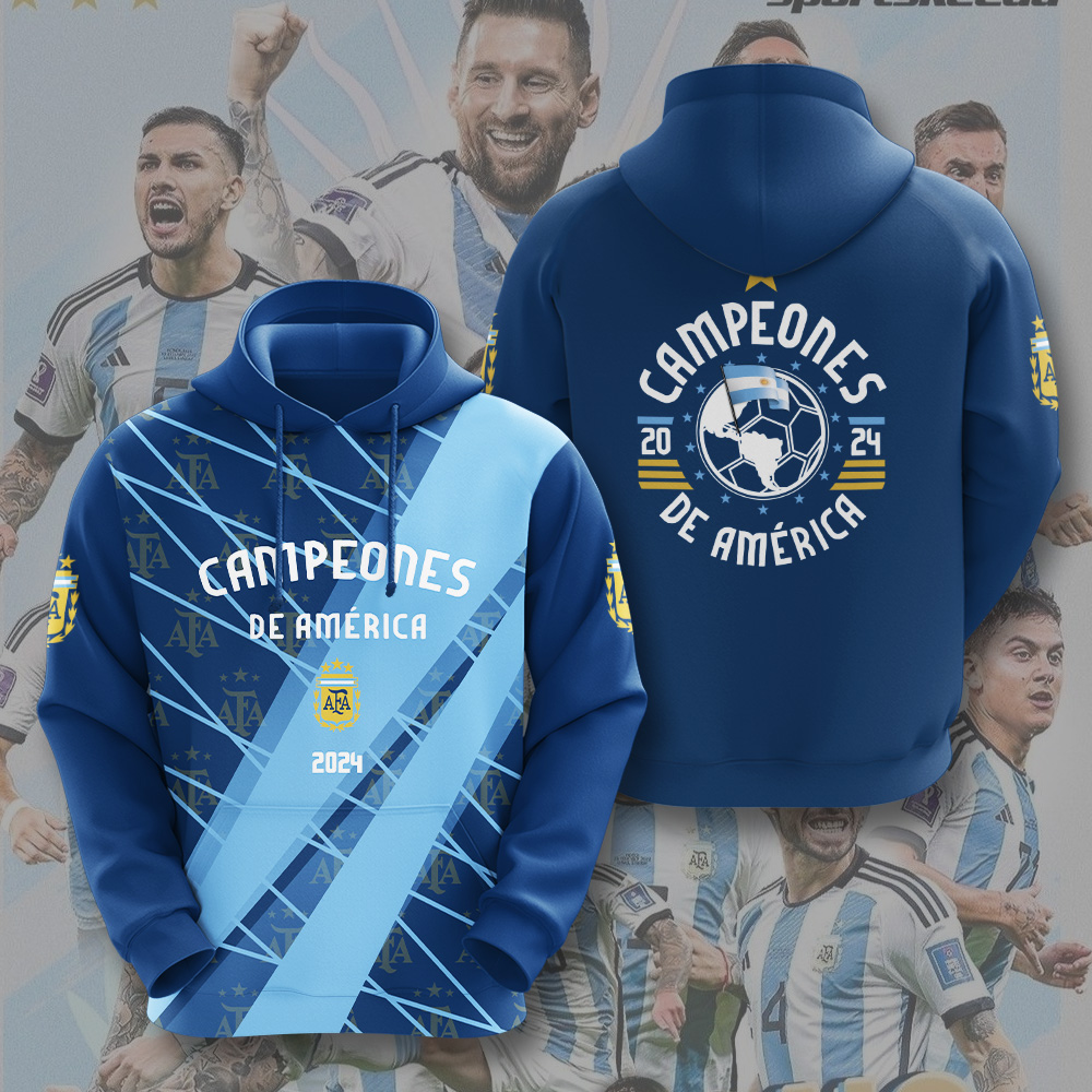 Argentina Nation Football Team Hoodie HOATT5578