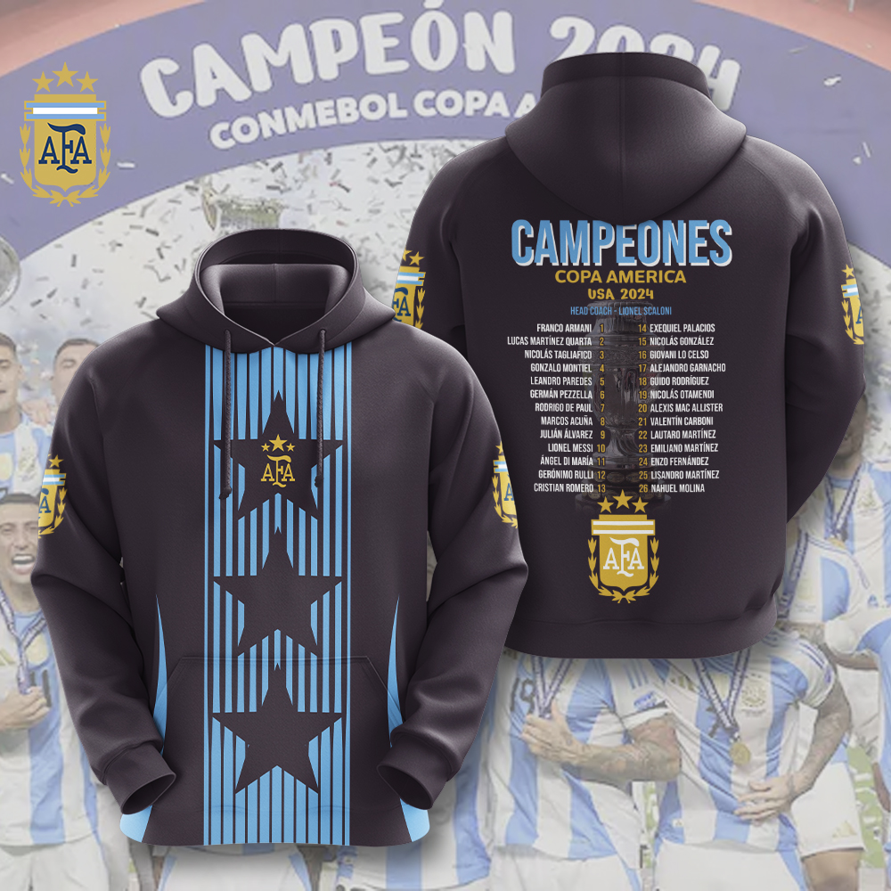 Argentina Nation Football Team Hoodie HOATT5593