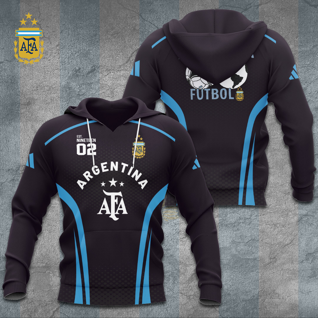 Argentina National Football Team Apparel TANTN7260 Hoodie