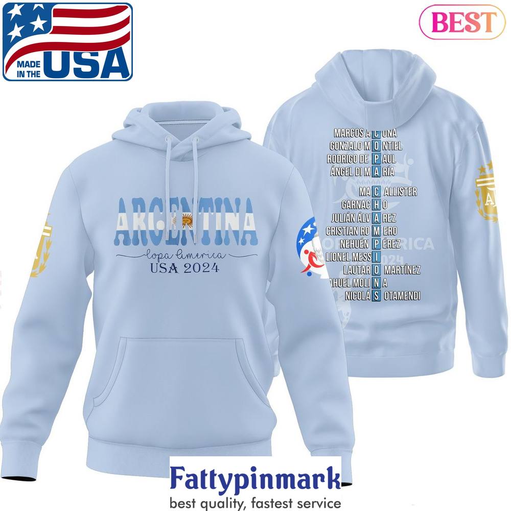 Argentine Copa America USA 2024 Hoodie 1