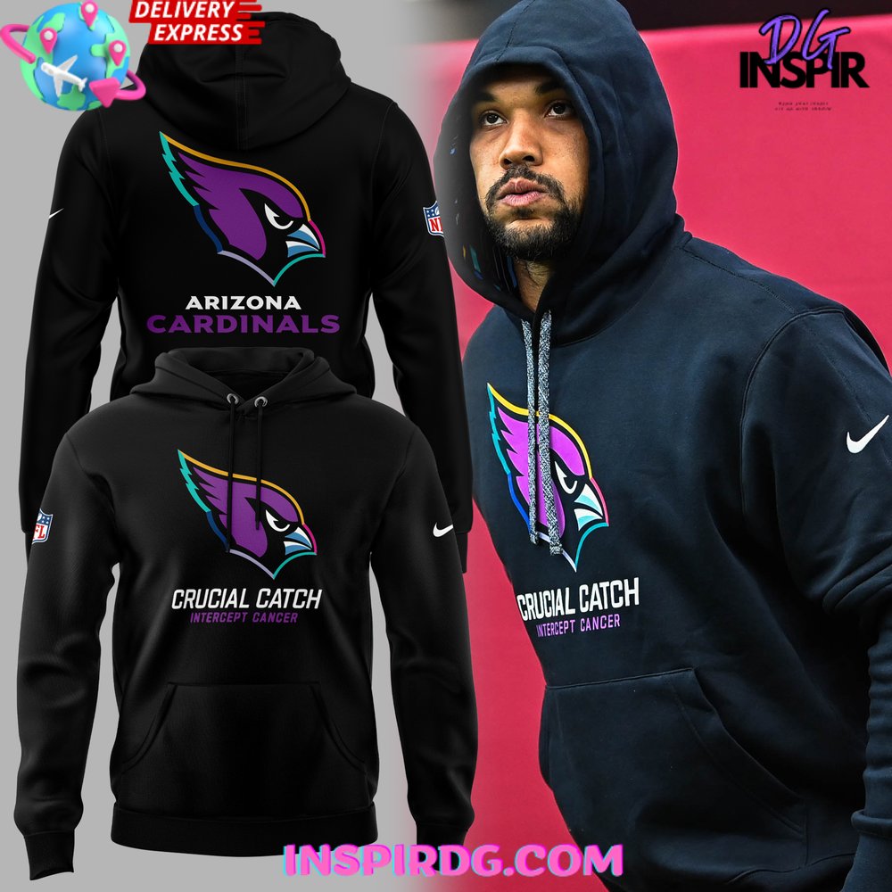 Arizona Cardinals Crucial Catch Intercept Cancer 2024 Hoodie 1