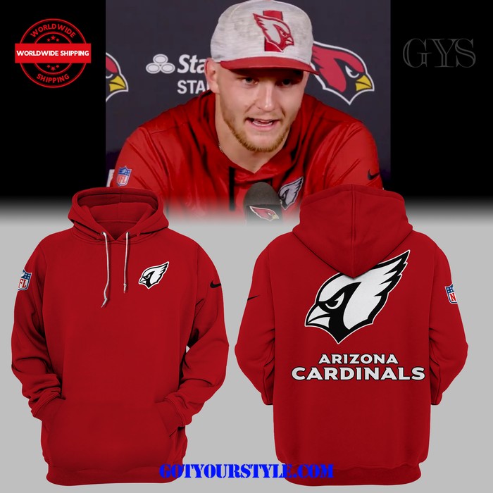 Arizona Cardinals Football Team Basic Hoodie 1