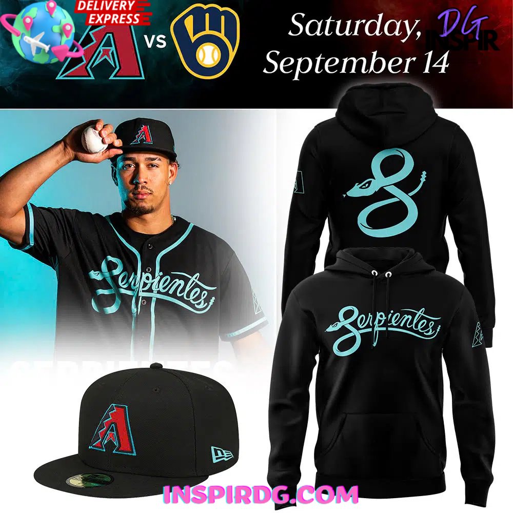 Arizona Diamondbacks Serpientes City Connect Hoodie 1