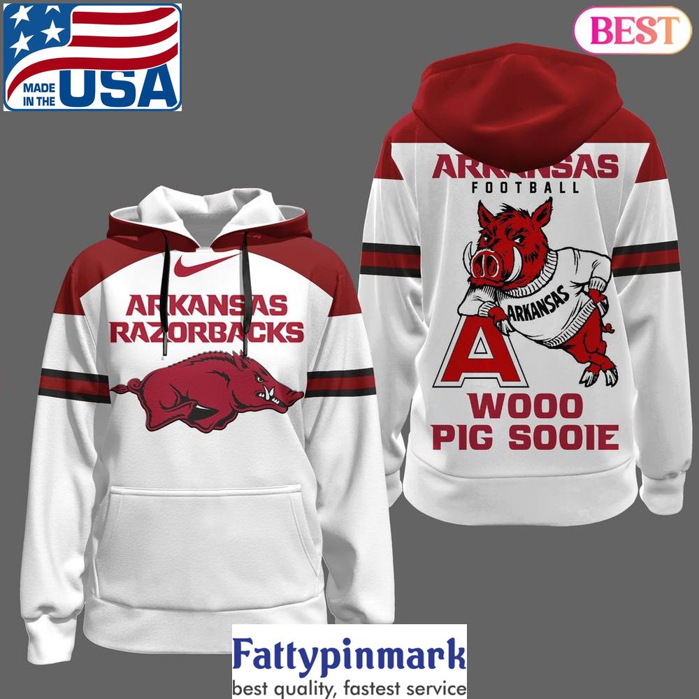 Arkansas Razorbacks Football Wooo Pig Sooie Design Hoodie Gift For Fan 1