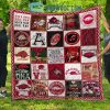 Arkansas Razorbacks NCAA Collection Design Fleece Blanket Quilt2B1 8KlW9