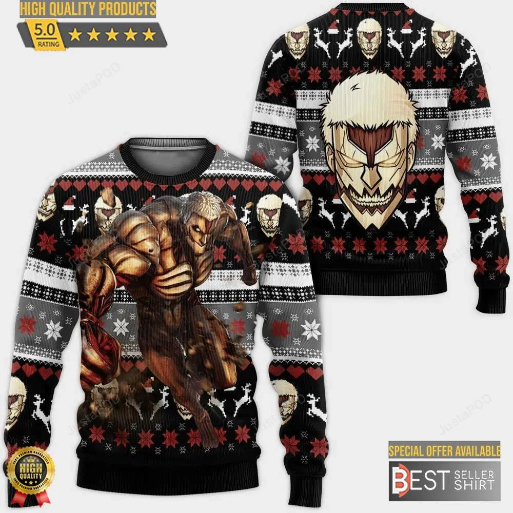 Armored Titan Ugly Sweater Gifts 1